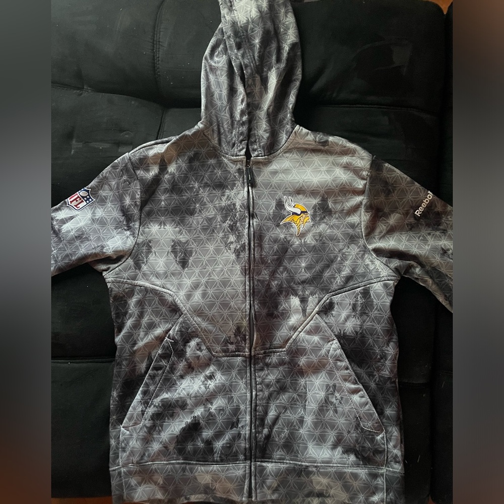 Minnesota Vikings Zip-Up Sweatshirt Reebok